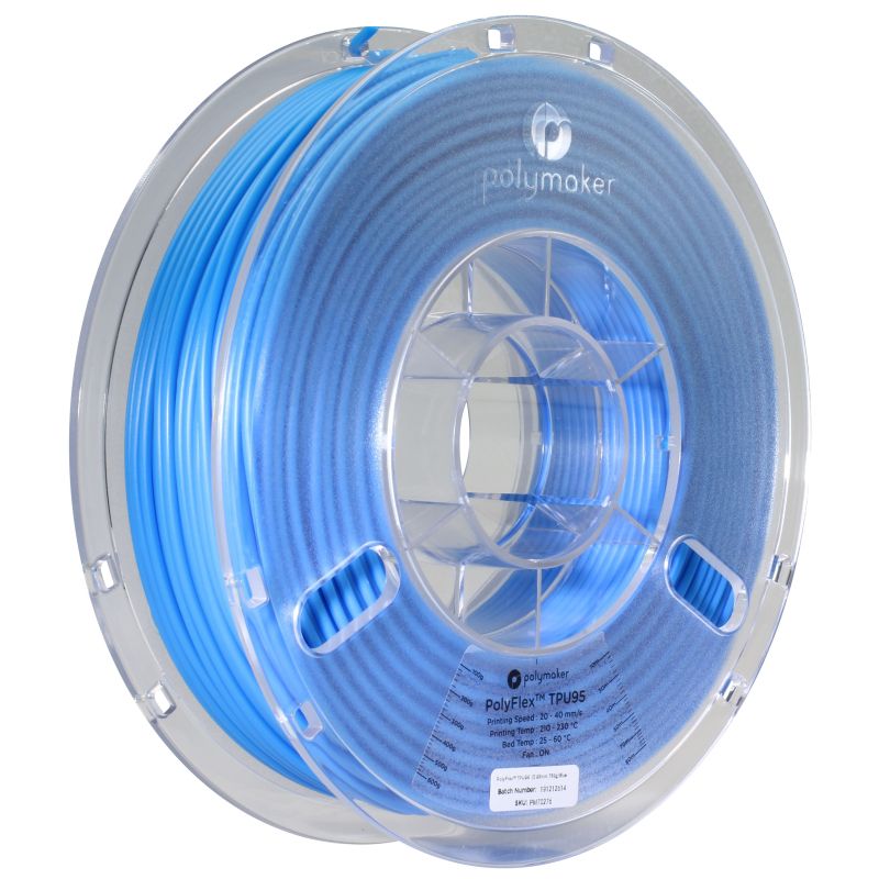 PolyFlex TPU95 Bleu - 2.85mm - 750 g PolyFlex TPU95 Bleu - 2.85mm - 750 g