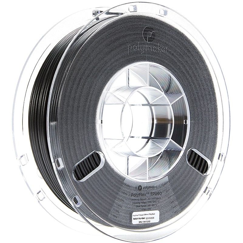 Polyflex TPU90 Noir - 2.85mm - 750 g Polyflex TPU90 Noir - 2.85mm - 750 g