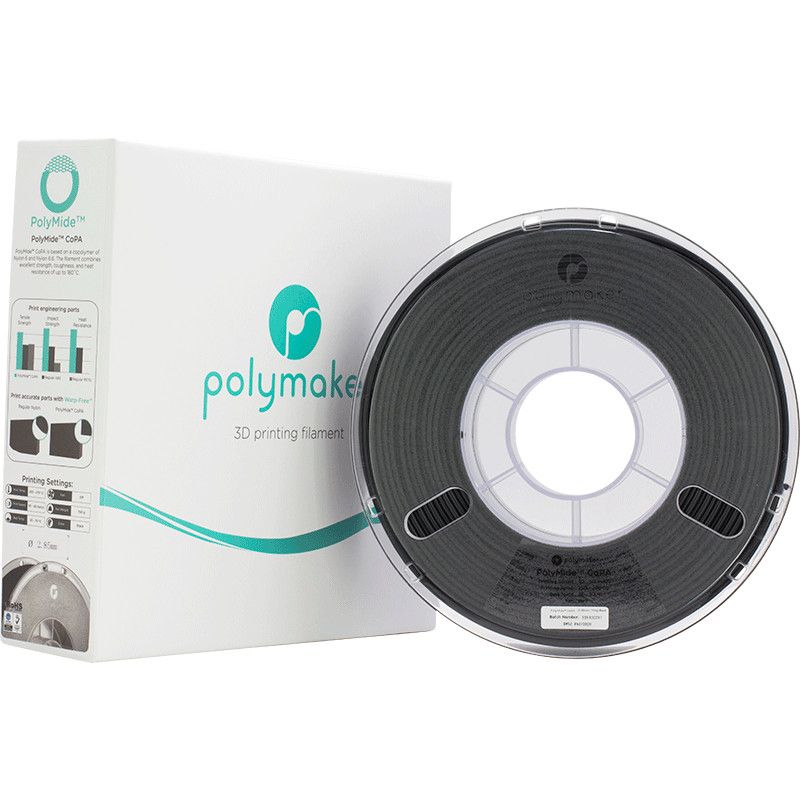 PolyMide CoPA 6-6.6 Nylon Noir - 2.85mm - 750 g (5) PolyMide CoPA 6-6.6 Nylon Noir - 2.85mm - 750 g (5)
