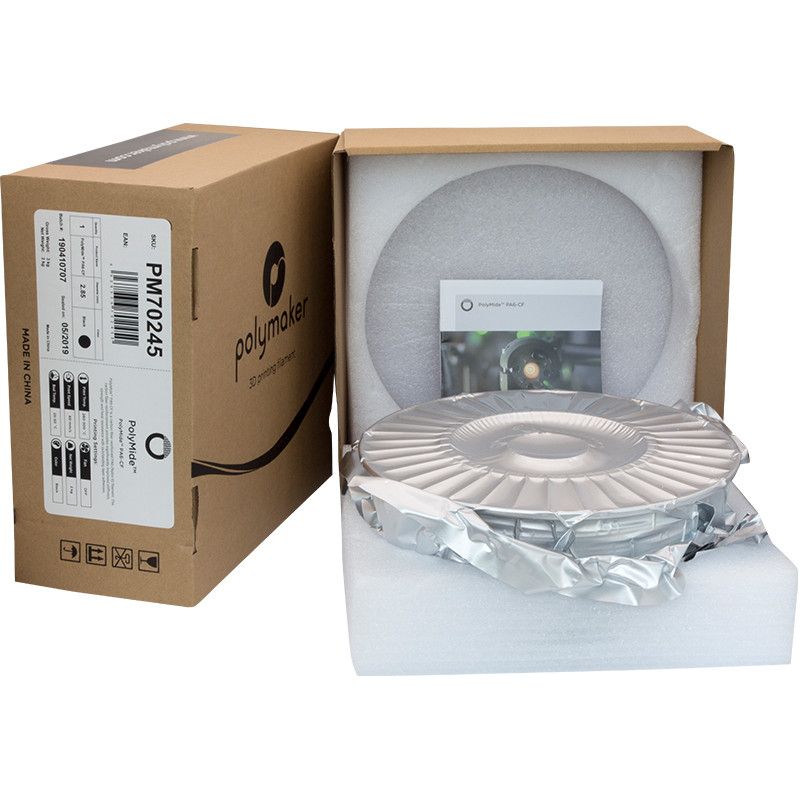 Polymide PA6-CF Noir - 2.85mm - 2 kg (4) Polymide PA6-CF Noir - 2.85mm - 2 kg (4)