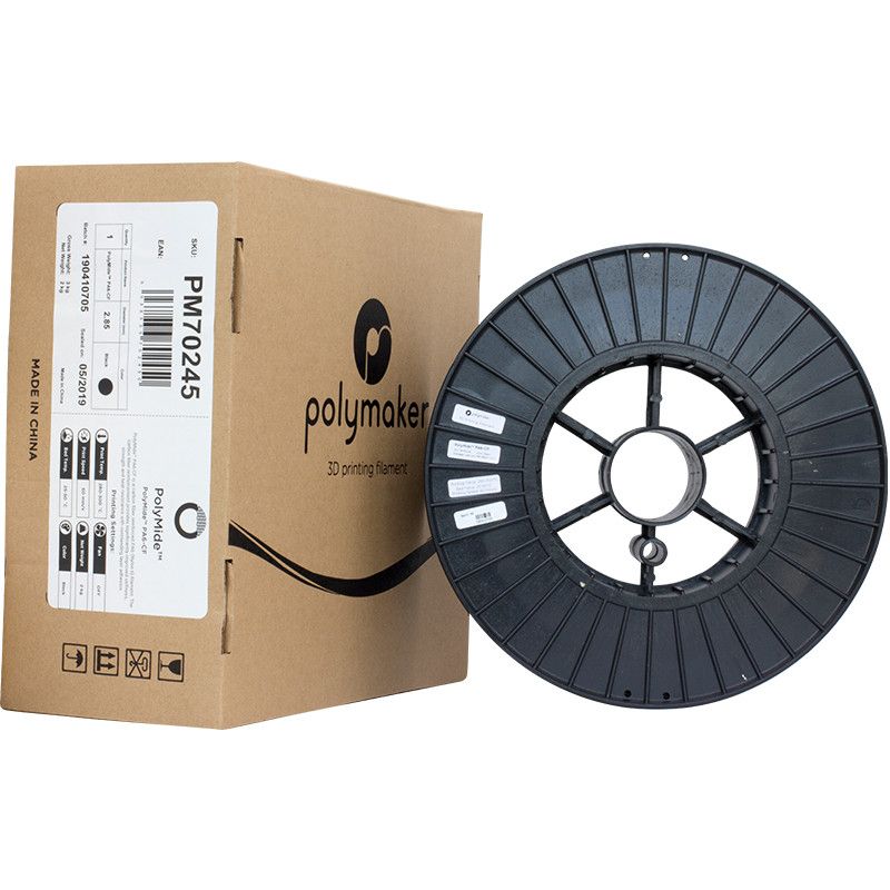 Polymide PA6-CF Noir - 2.85mm - 2 kg (5) Polymide PA6-CF Noir - 2.85mm - 2 kg (5)
