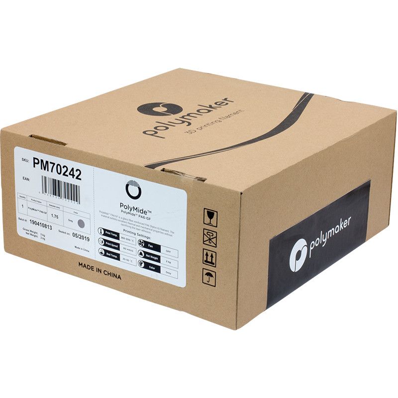 PolyMide PA6-GF Gris - 1.75mm - 2 kg (4) PolyMide PA6-GF Gris - 1.75mm - 2 kg (4)