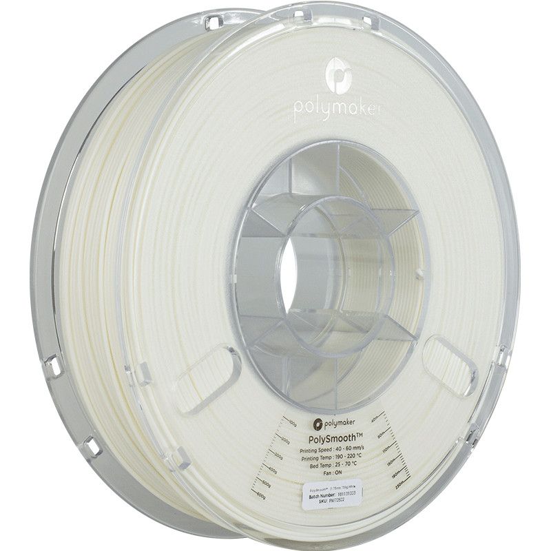 PolySmooth Blanc - 1.75mm - 750 g PolySmooth Blanc - 1.75mm - 750 g