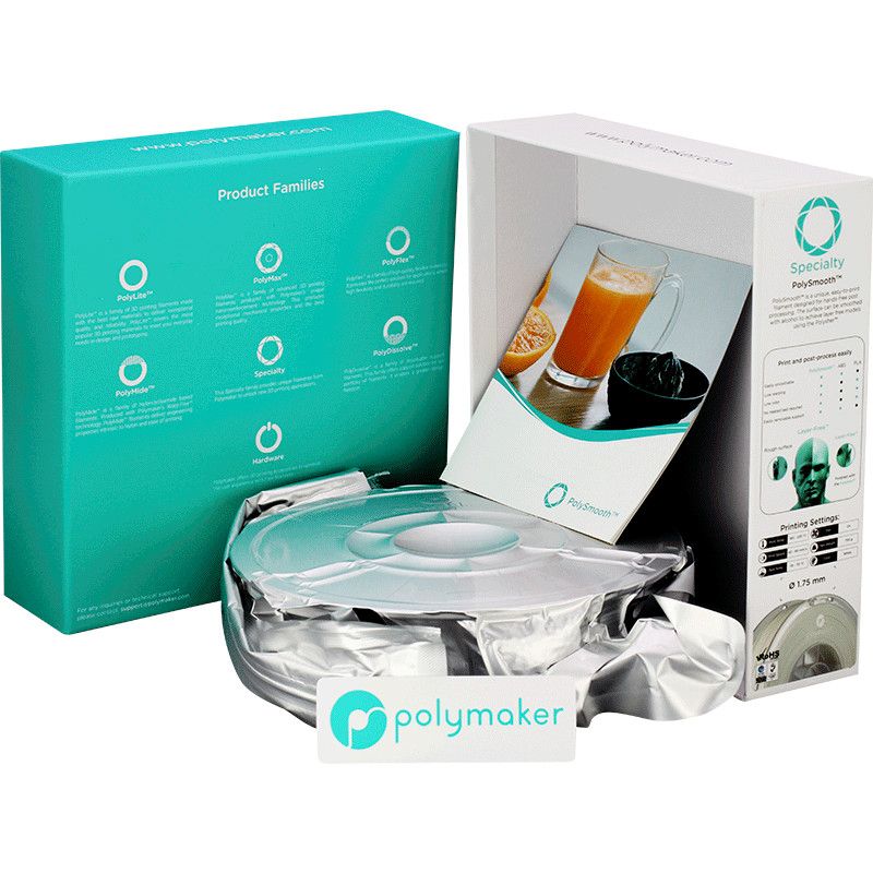 PolySmooth Blanc - 1.75mm - 750 g (4) PolySmooth Blanc - 1.75mm - 750 g (4)