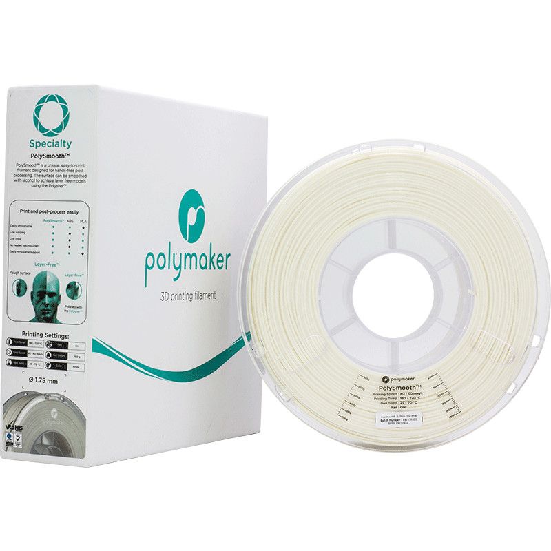 PolySmooth Blanc - 1.75mm - 750 g (5) PolySmooth Blanc - 1.75mm - 750 g (5)