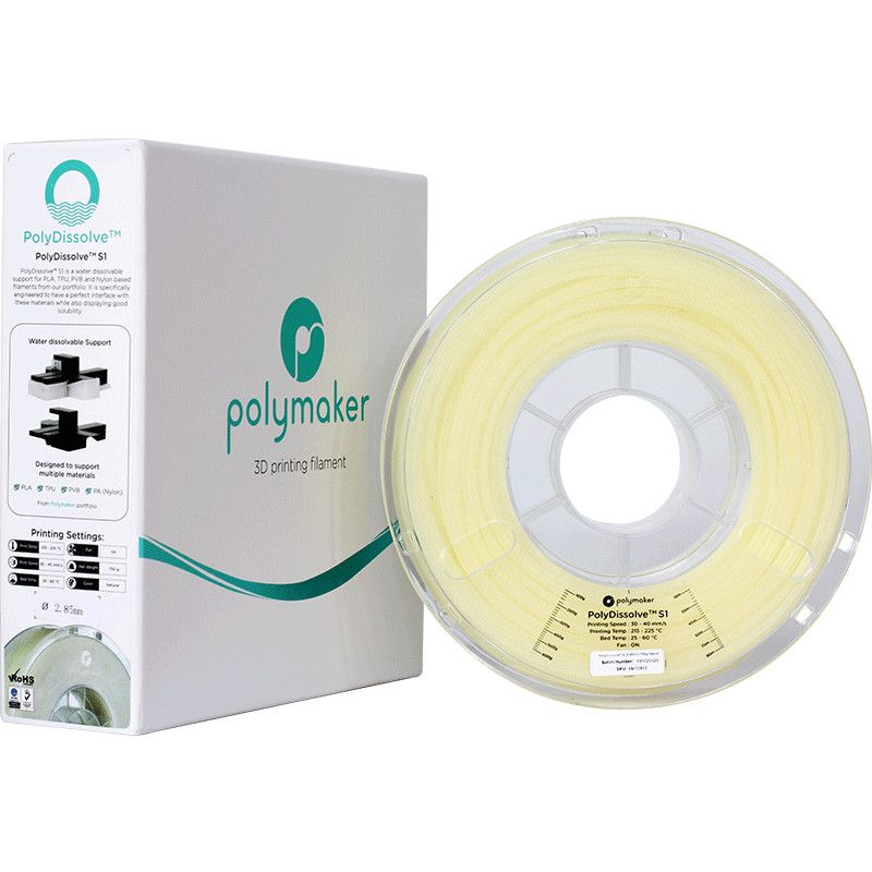 PolyDissolve S1 - 2.85mm - 750 g (5) PolyDissolve S1 - 2.85mm - 750 g (5)