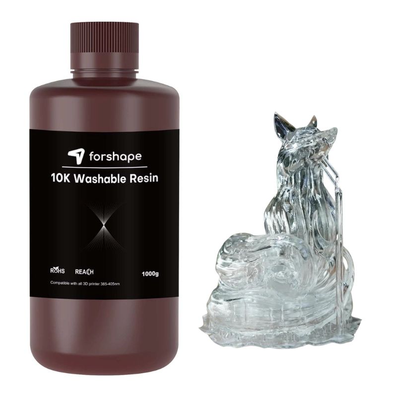 Résine 10K Water Washable High Trans Forshape Premium - 1Kg Résine 10K Water Washable High Trans Forshape Premium - 1Kg