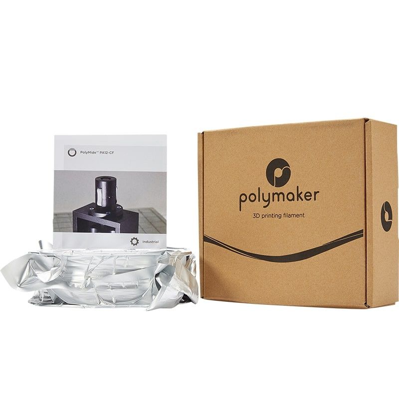 Polymide PA12-CF Noir - 1.75mm - 500 g (4) Polymide PA12-CF Noir - 1.75mm - 500 g (4)