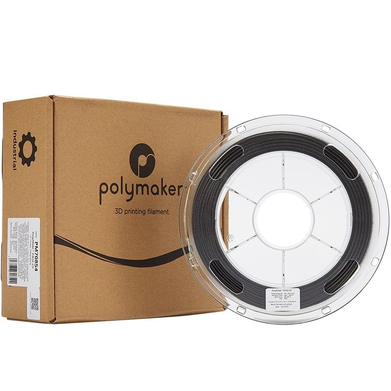 Polymide PA12-CF Noir - 1.75mm - 500 g (5) Polymide PA12-CF Noir - 1.75mm - 500 g (5)