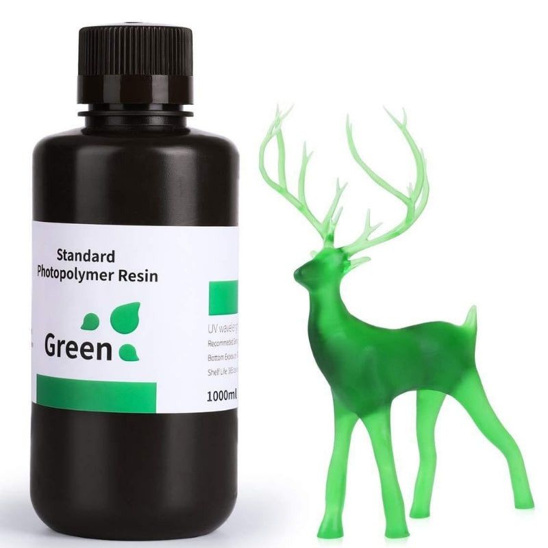 Résine standard Verte Elegoo - 1000 ml Résine standard Verte Elegoo - 1000 ml