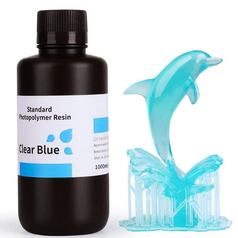 Résine standard Bleu Clair Elegoo - 1000 ml Résine standard Bleu Clair Elegoo - 1000 ml