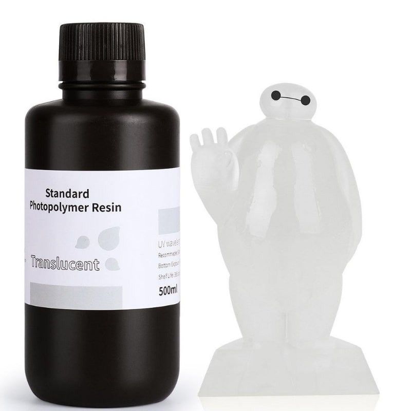 Résine standard Translucide Elegoo - 500 ml Résine standard Translucide Elegoo - 500 ml