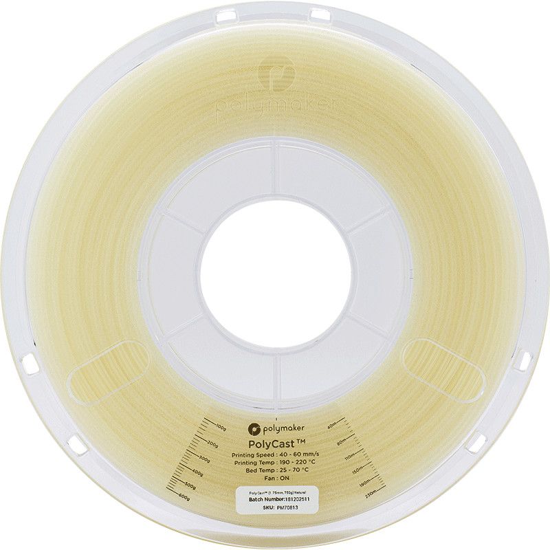PolyCast Naturel - 1.75mm - 750 g (2) PolyCast Naturel - 1.75mm - 750 g (2)