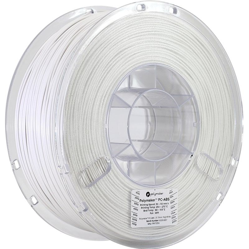 PC-ABS Blanc - 1.75mm - 1 kg PC-ABS Blanc - 1.75mm - 1 kg