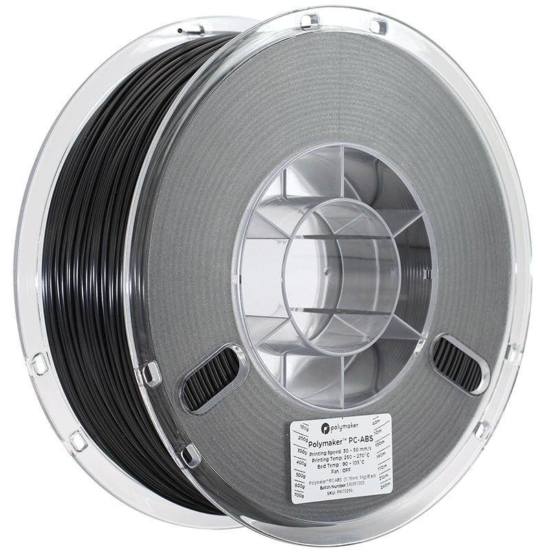PC-ABS Noir - 1.75mm - 1 kg PC-ABS Noir - 1.75mm - 1 kg