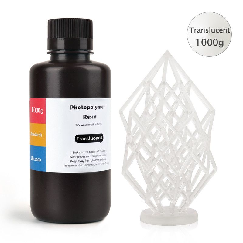 Résine ABS-like Translucide Elegoo - 1000 ml Résine ABS-like Translucide Elegoo - 1000 ml