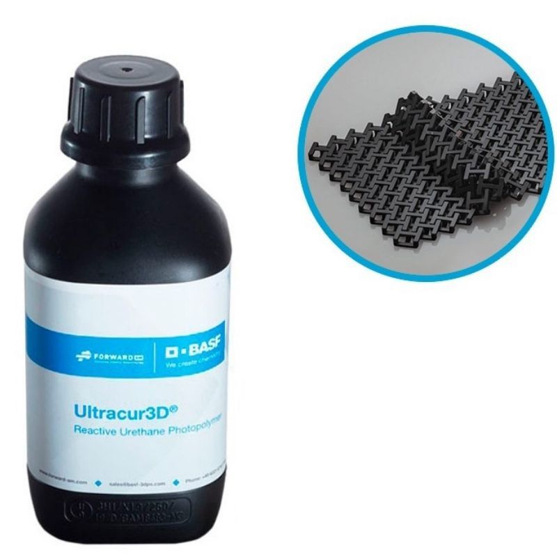 Résine Ultracur3D® ST 45 B (Noire) BASF - 1 kg Résine Ultracur3D® ST 45 B (Noire) BASF - 1 kg