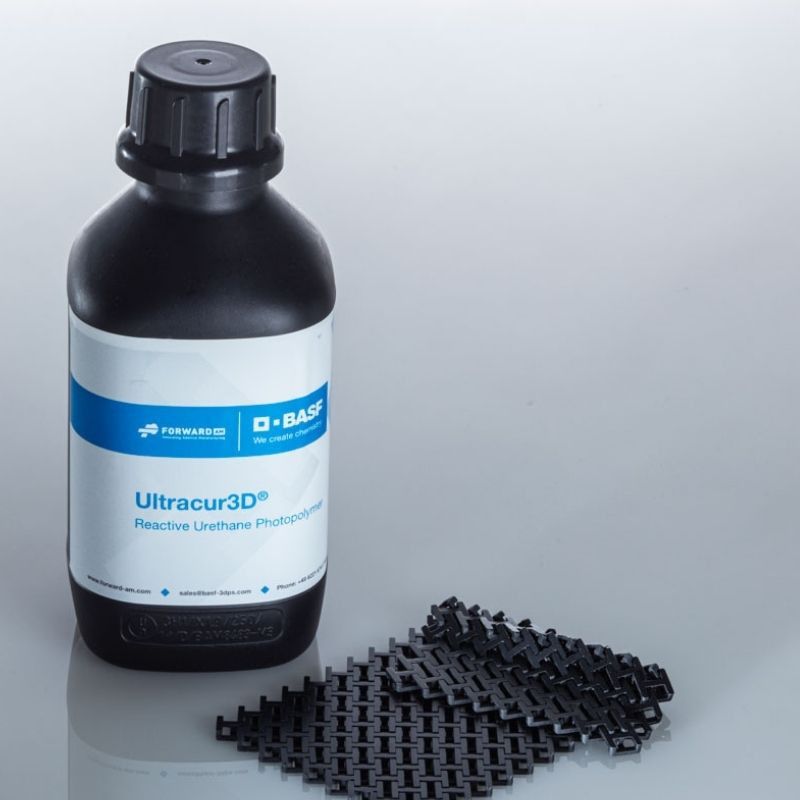 Résine Ultracur3D® ST 45 B (Noire) BASF - 1 kg Résine Ultracur3D® ST 45 B (Noire) BASF - 1 kg