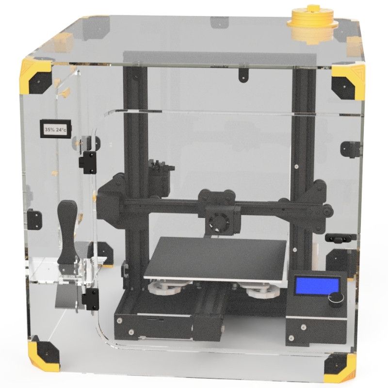 Capot anti bruit et filtrant Ender-3 série Capot anti bruit et filtrant Ender-3 série