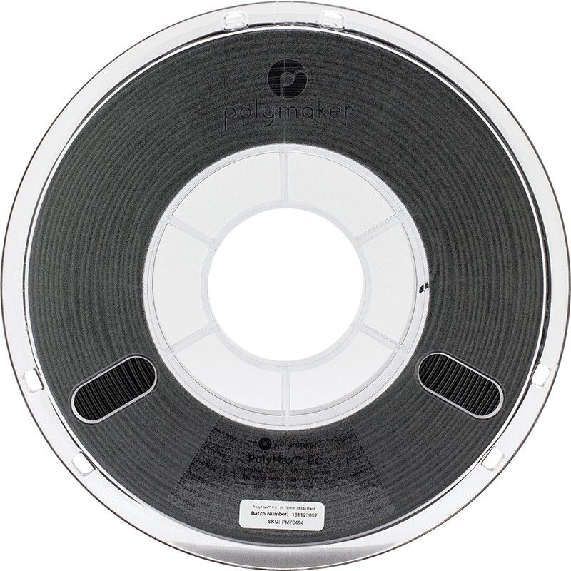 PolyMax PC Noir - 1.75mm - 750 g PolyMax PC Noir - 1.75mm - 750 g