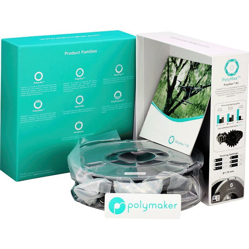 PolyMax PC Noir - 1.75mm - 750 g PolyMax PC Noir - 1.75mm - 750 g