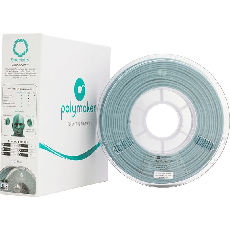 PolySmooth Gris - 2.85mm - 750 g PolySmooth Gris - 2.85mm - 750 g