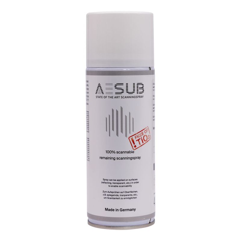 EASUB White - Spray permanent pour scanner 3D EASUB White - Spray permanent pour scanner 3D