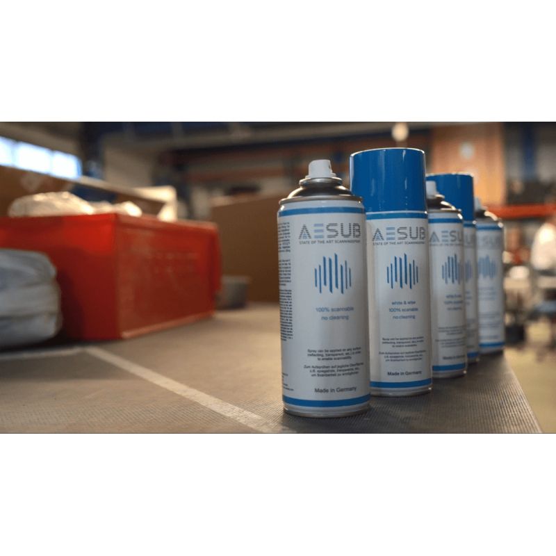 AESUB Blue - Spray 4 heures pour scanner 3D AESUB Blue - Spray 4 heures pour scanner 3D
