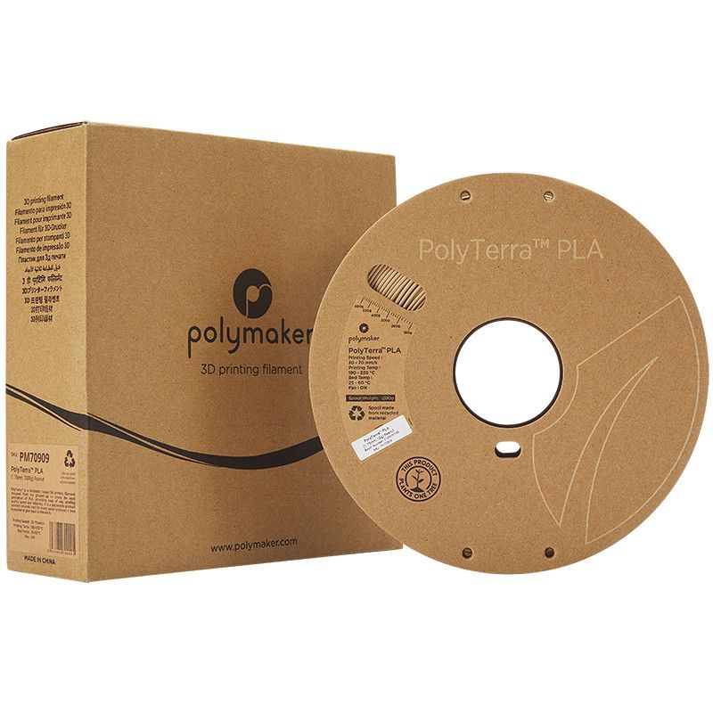 PolyTerra PLA Cacahuète (Peanut) - 1.75mm - 1 kg PolyTerra PLA Cacahuète (Peanut) - 1.75mm - 1 kg