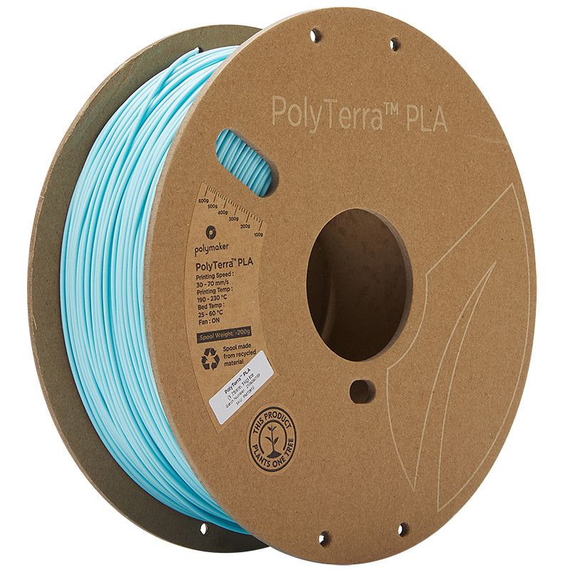 PolyTerra PLA Glace (Ice) - 1.75mm - 1 kg PolyTerra PLA Glace (Ice) - 1.75mm - 1 kg