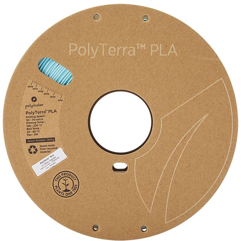 PolyTerra PLA Glace (Ice) - 1.75mm - 1 kg PolyTerra PLA Glace (Ice) - 1.75mm - 1 kg