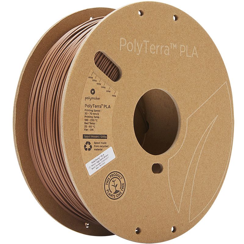 PolyTerra PLA Brun Terre (Earth Brown) - 1.75mm - 1 kg PolyTerra PLA Brun Terre (Earth Brown) - 1.75mm - 1 kg