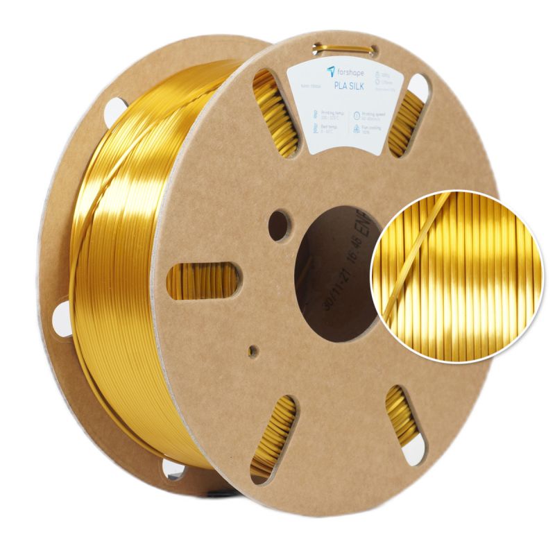 PLA Silk Or Forshape - 1.75mm - 1Kg PLA Silk Or Forshape - 1.75mm - 1Kg