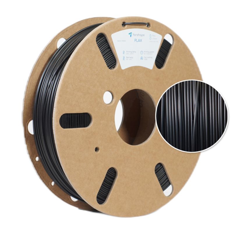 PLA Ultra Noir Forshape Industrial - 1.75mm - 750g PLA Ultra Noir Forshape Industrial - 1.75mm - 750g