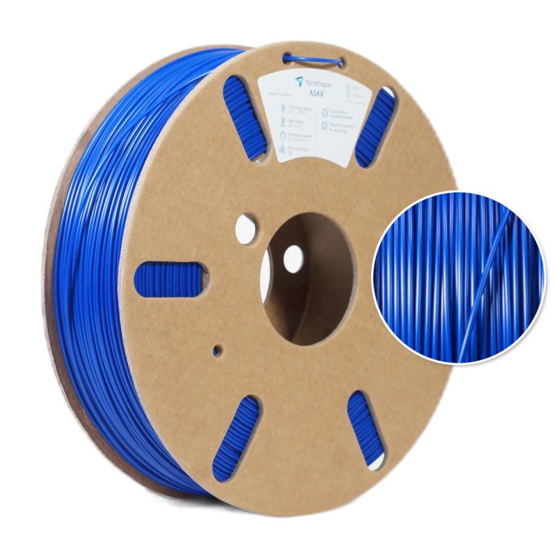 ASA-X Bleu foncé Forshape Industrial – 1.75mm – 750g ASA-X Bleu foncé Forshape Industrial – 1.75mm – 750g