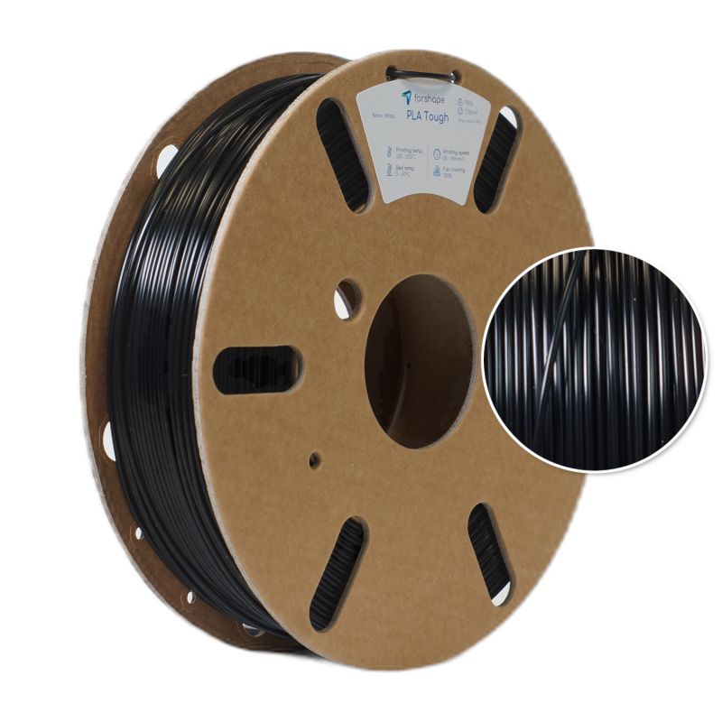 PLA Tough Noir Forshape Premium - 1.75mm - 750g PLA Tough Noir Forshape Premium - 1.75mm - 750g