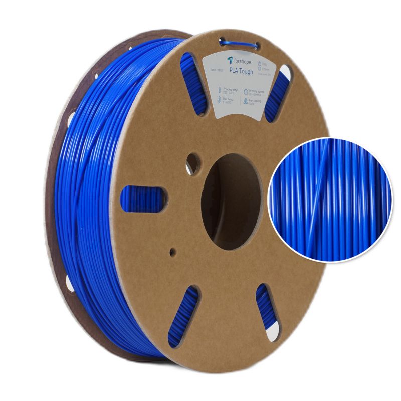 PLA Tough Bleu Forshape - 1.75mm - 750g PLA Tough Bleu Forshape - 1.75mm - 750g