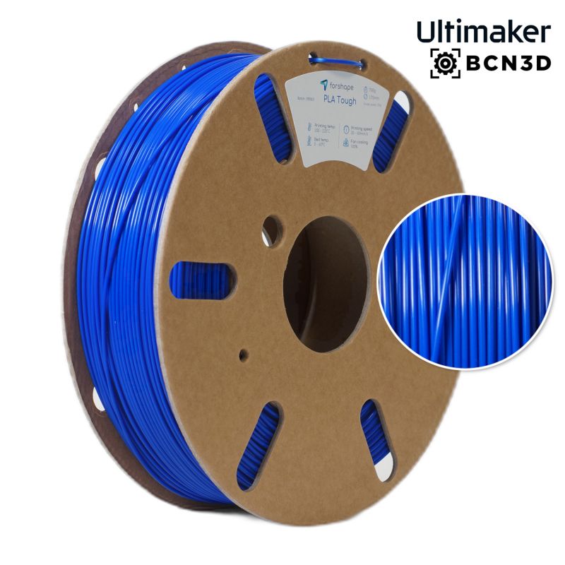 PLA Tough Bleu Forshape - 2.85mm - 750g PLA Tough Bleu Forshape - 2.85mm - 750g