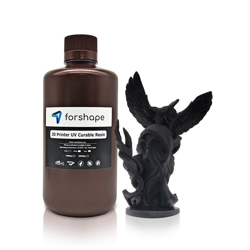 Résine Premium Noire Forshape - 1000 ml Résine Premium Noire Forshape - 1000 ml