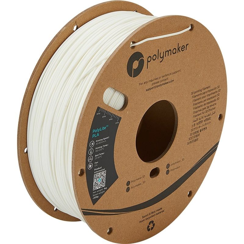 PolyLite_PLA_Blanc_1.75mm_1kg PolyLite_PLA_Blanc_1.75mm_1kg