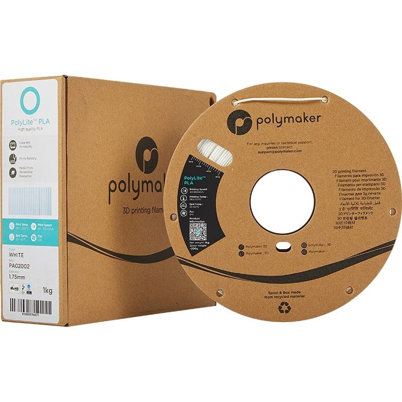 PolyLite_PLA_Blanc_1.75mm_1kg PolyLite_PLA_Blanc_1.75mm_1kg