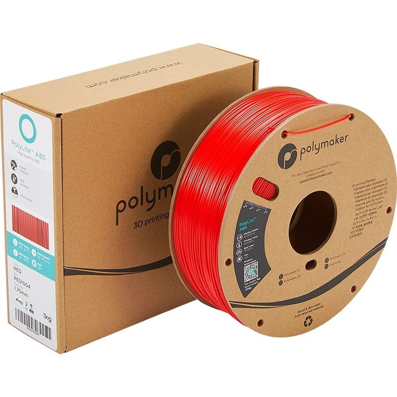 ABS Rouge PolyLite - 1.75mm - 1 kg ABS Rouge PolyLite - 1.75mm - 1 kg