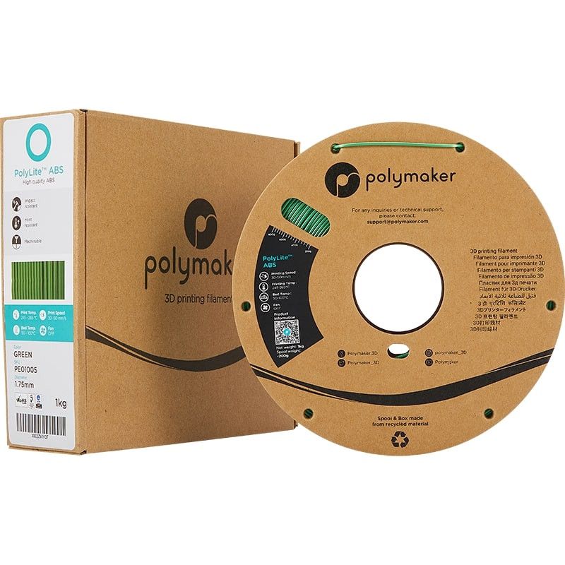 ABS Vert Filament - 1.75mm - 1 kg ABS Vert Filament - 1.75mm - 1 kg