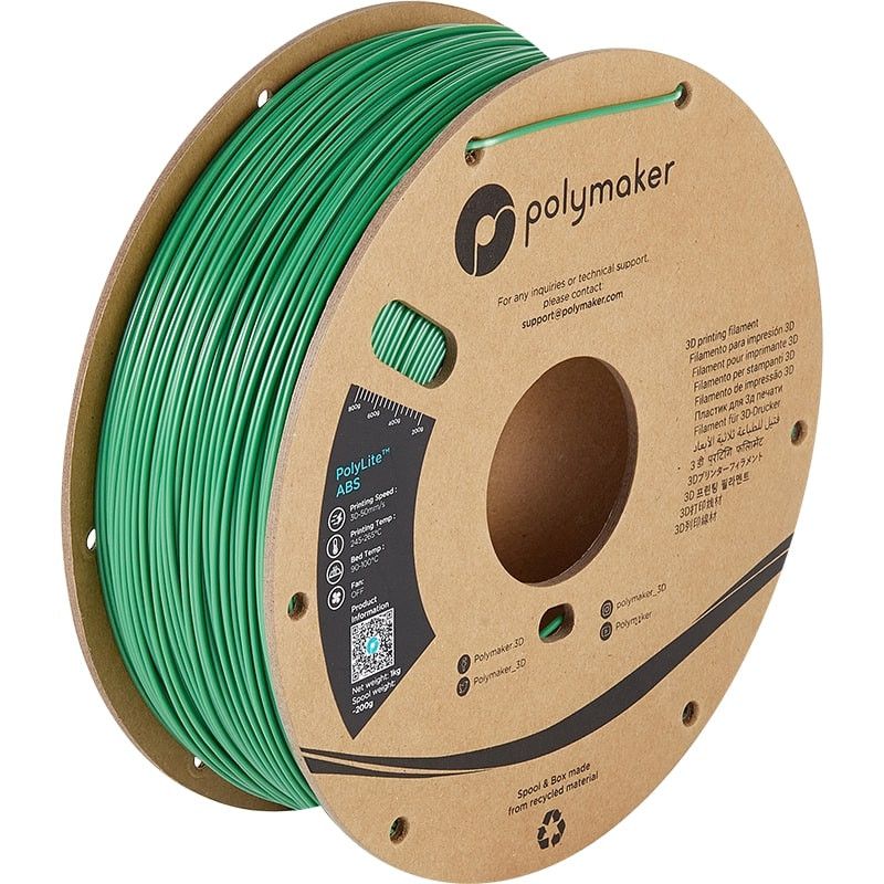 ABS Vert PolyLite - 2.85mm - 1 kg ABS Vert PolyLite - 2.85mm - 1 kg