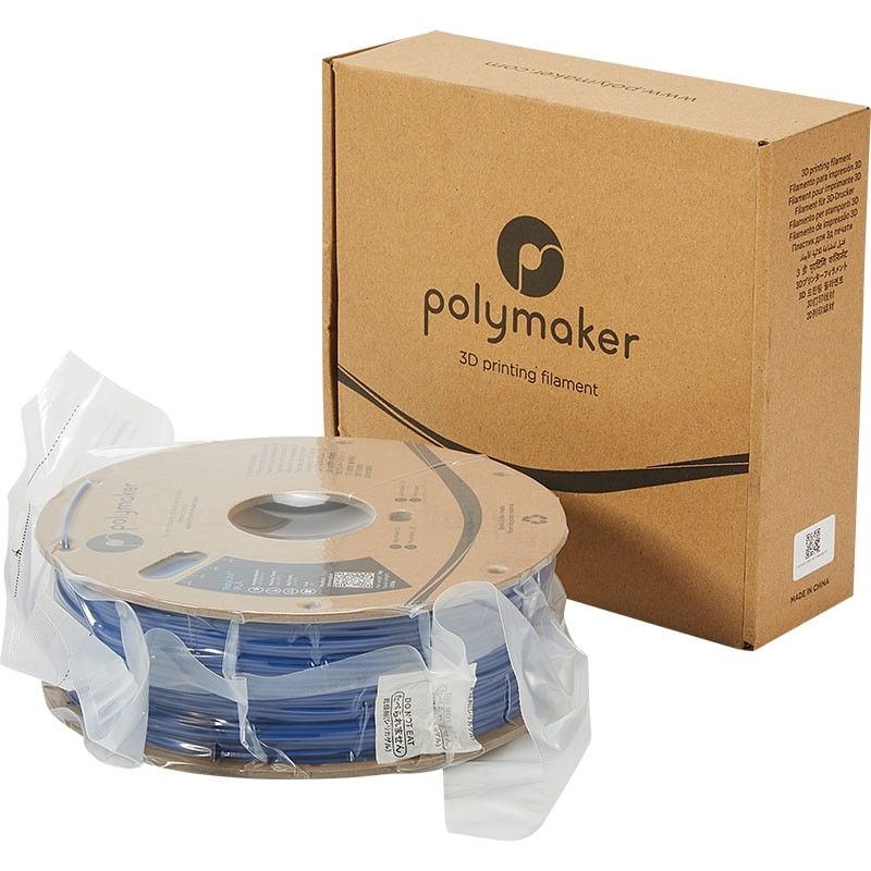 Sous vide PLA Bleu Polymaker - 2.85mm - 1 kg Sous vide PLA Bleu Polymaker - 2.85mm - 1 kg