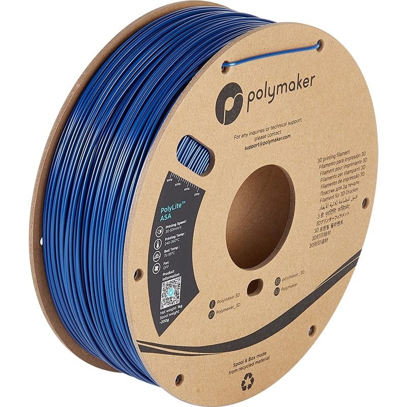 Filament ASA Bleu - 2.85mm - 1 kg Filament ASA Bleu - 2.85mm - 1 kg