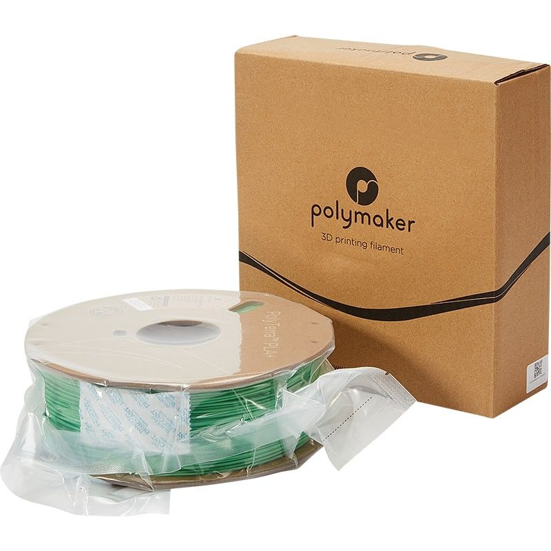 PolyTerra+ PLA Vert - 1.75mm - 1 kg packaging PolyTerra+ PLA Vert - 1.75mm - 1 kg packaging