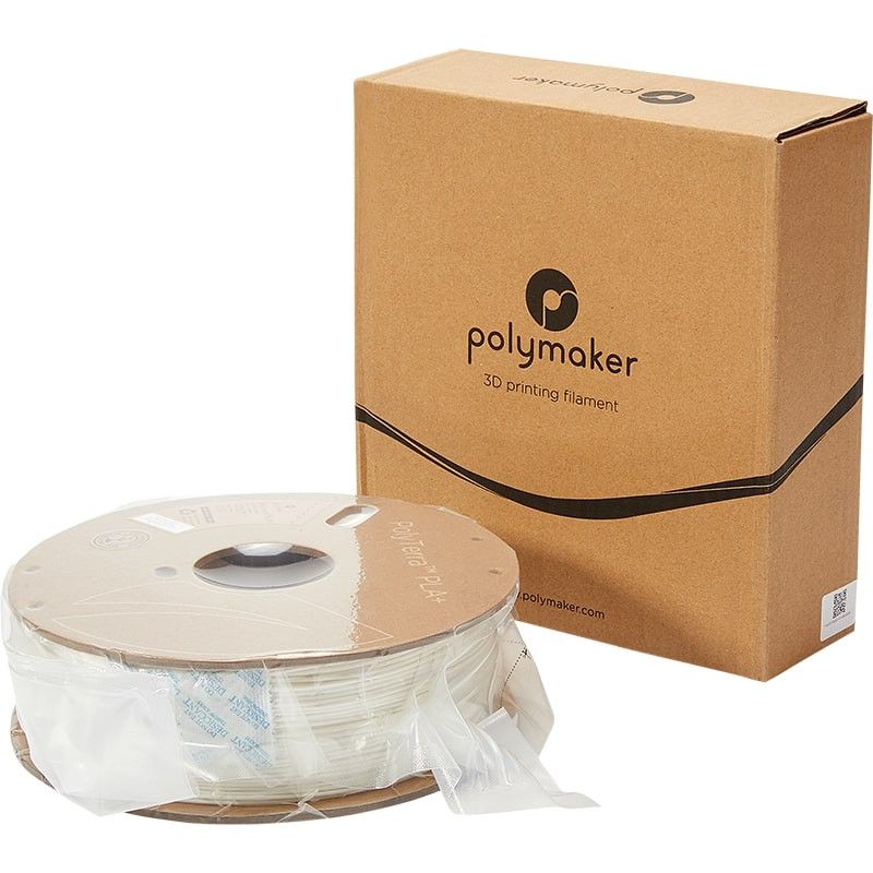 Packaging PolyTerra+ PLA Blanc - 1.75mm - 1 kg Packaging PolyTerra+ PLA Blanc - 1.75mm - 1 kg