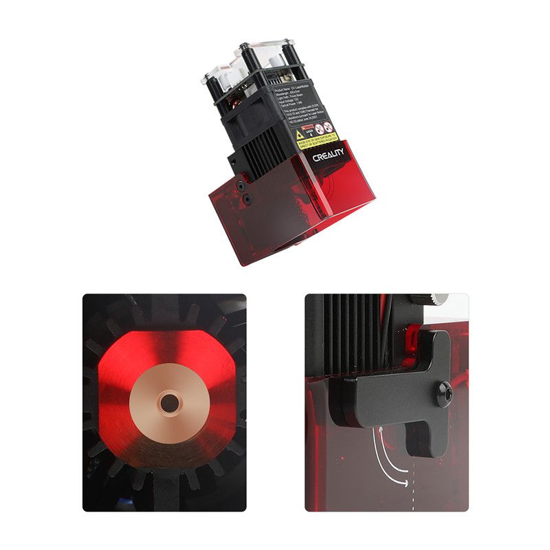 Module Laser pour Creality Ender 3 S1 et S1 Pro (24V 1.6W) fonctionnement Module Laser pour Creality Ender 3 S1 et S1 Pro (24V 1.6W) fonctionnement