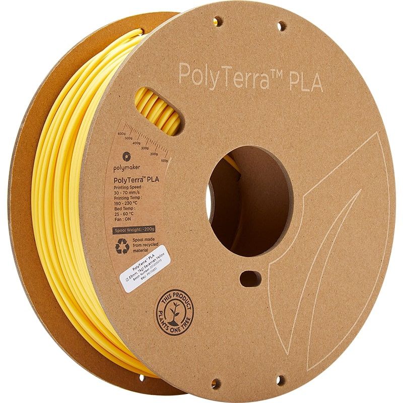 PolyTerra_PLA_Jaune_Savane_2.85mm_1 PolyTerra_PLA_Jaune_Savane_2.85mm_1